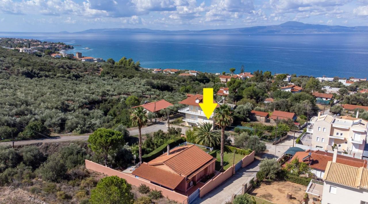 Cozy Small Smart Villa With Private Pool Mikri Mantineia Kalamata Exterior foto
